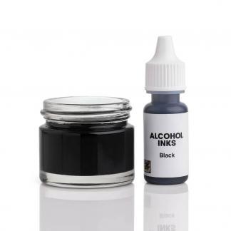 Black Alcohol ink