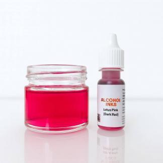 Lotus pink Alcohol ink