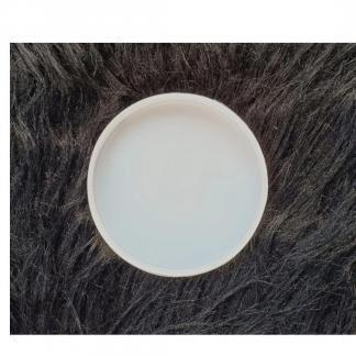 plain round coaster for resin art