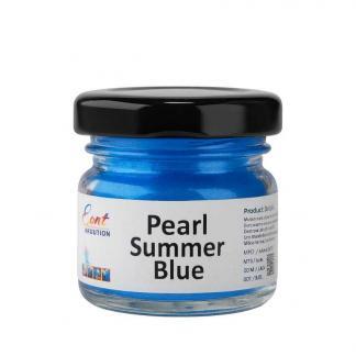 pearl summer blue powder pigment for resin art