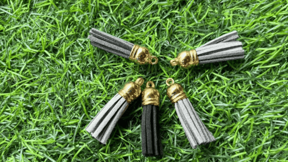 colourful bookmark tassel set of 5