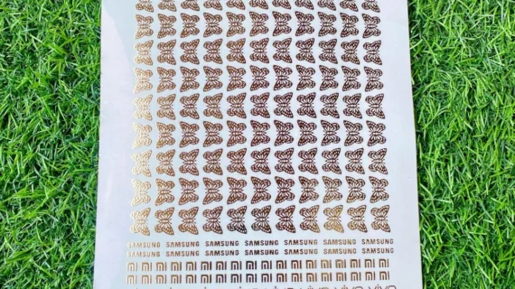 Small butterfly sticker sheet for resin art