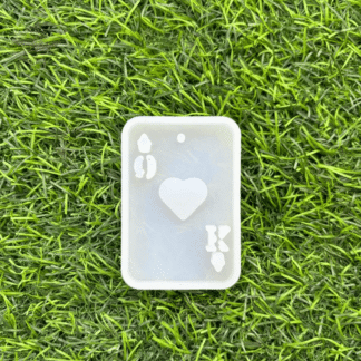HEART KEYCHAIN RECTANGLE - SILICONE MOLD