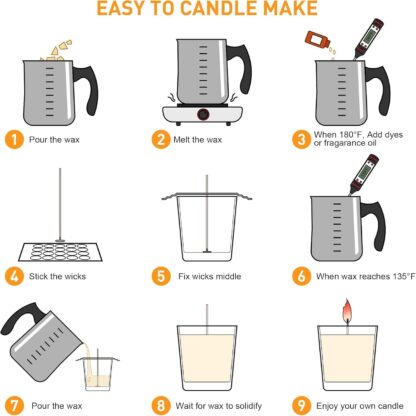 Clear Gel Wax For Candle making