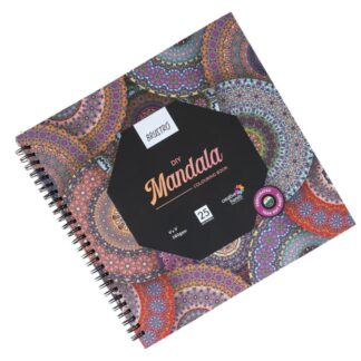 BRUSTRO DIY Mandala Colouring Book 25 Artworks