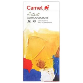 Camel Artists' Acrylic Colours (Set of 12) 20ml