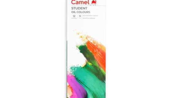 Camel 12 Shades Student Oil Color