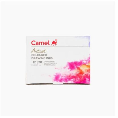 Camel Coloured Drawing Ink Set of 12