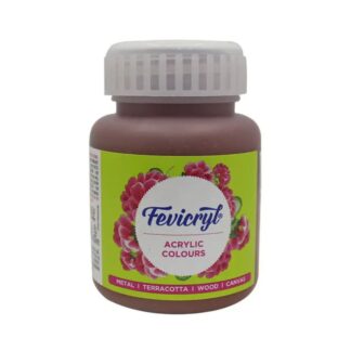 Fevicryl Acrylic Colours 100ml ( Burnt Sienna )