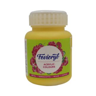 Fevicryl Acrylic Colours 100ml (Lemon Yellow)