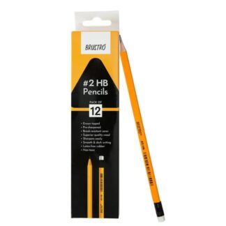 BRUSTRO 2 HB Pencil Pack Of 12
