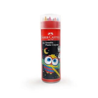 FABER-CASTELL 14 Erasable Plastic Crayons