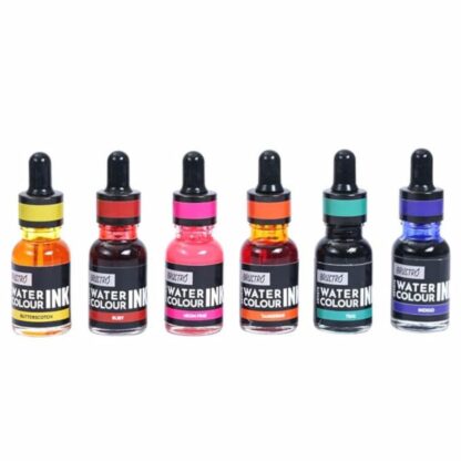 BRUSTRO Artists' Watercolour Ink (Set B) 6 Shades 15ML