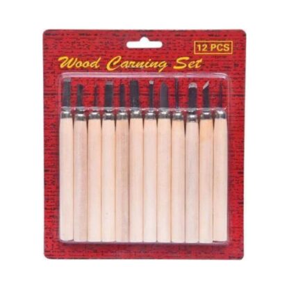 Wood Carving Art Combination Chisel Paring Set of 12
