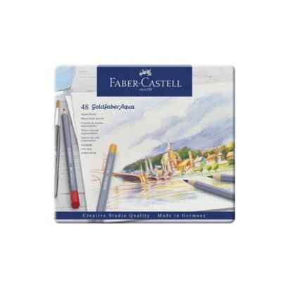 FABER CASTELL GOLDFABER AQUA COLOUR PENCIL W/S SET OF 48