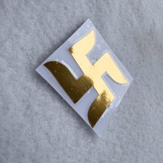 Swastik Golden Peal of Sticker