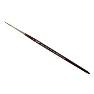 Brustro Brown Kolinsky Imitation Watercolour Rigger Brush Size 0