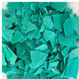 jesmonite terrazzo chips - ready to use terracotta (Bright Green)