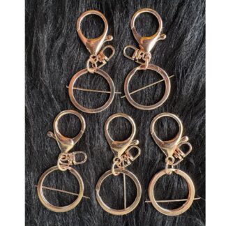 Golden Lobster Keychain Set of 5