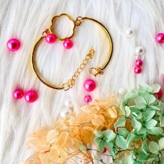 Bracelet Bezel Flower Shape