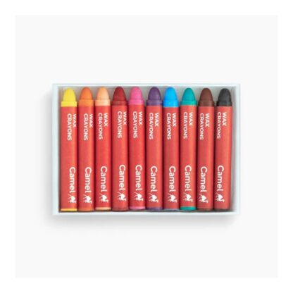 Camel Wax Crayons 10 Shades