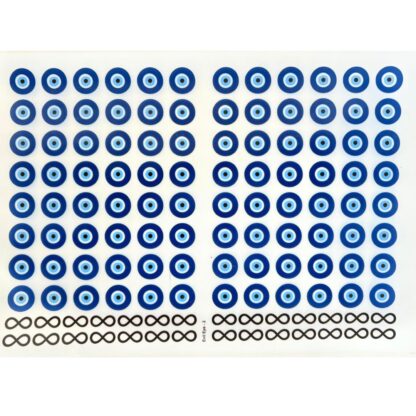 insert sheet for resin art (IS030) Evil Eye Sheet