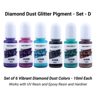 Diamond Dust Glitter Pigments For Resin Art