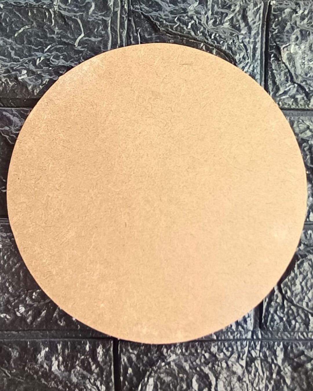 MDF Board In Round Shape 9.4inches
