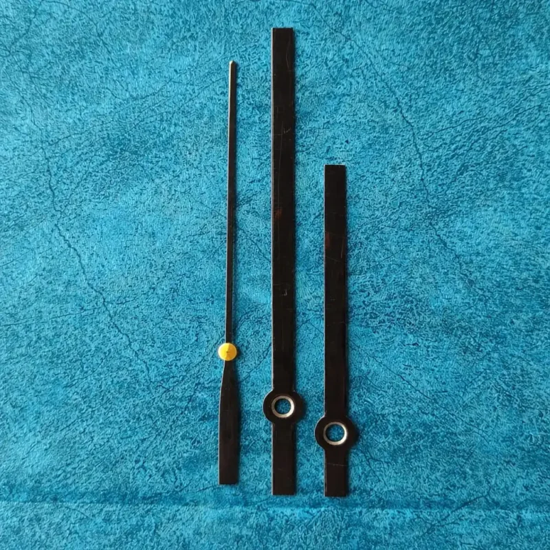 Designer Clock Hands Black – Design 7 for Resin Art & Wall Clocks