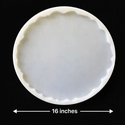 16 inch Agate Round Tray Mold for Resin Art