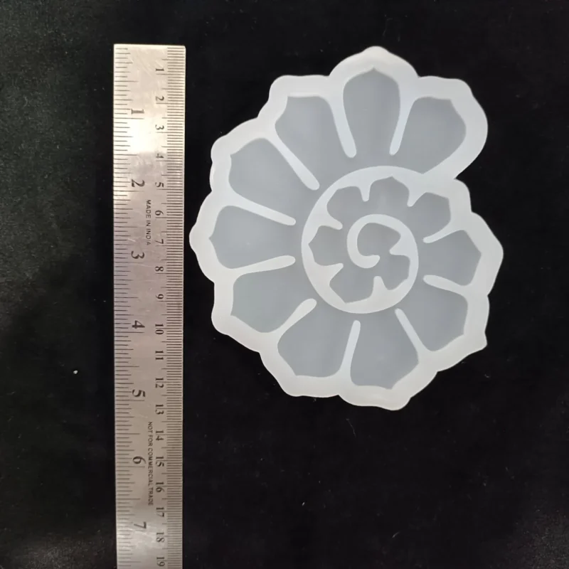 Spiral Flower Silicone Mould for Resin Art & DIY Crafts