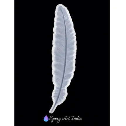 Assorted Silicone Feather Bookmark Mold for Resin Art