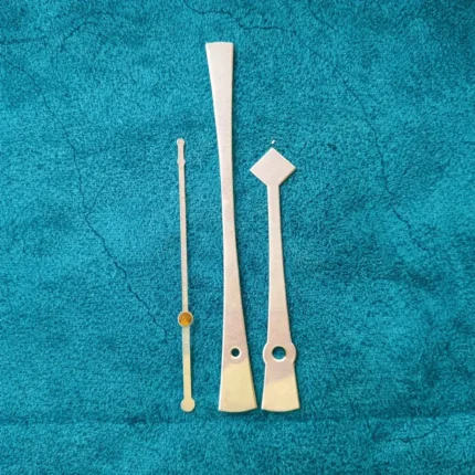 Designer Clock Hands Silver – Design 8 for Resin Art & Wall Clocks