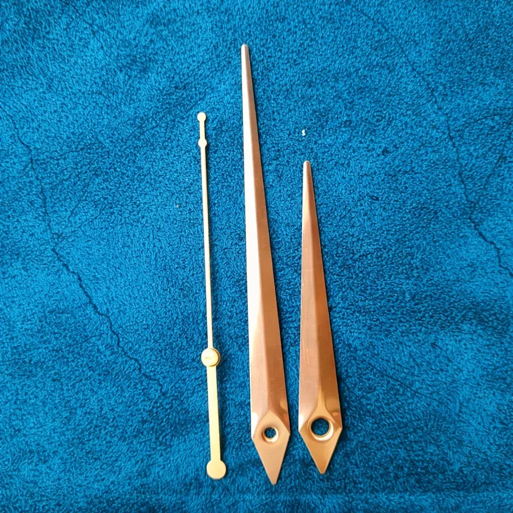 Designer Clock Hands Golden – Design 5 for Resin Art & Wall Clocks Designer Clock Hands Golden – Design 5 for Resin Art & Wall Clocks