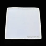 8″ x 8″ Square Plain Tray Silicone Mold – 10mm Thick | Resin Art