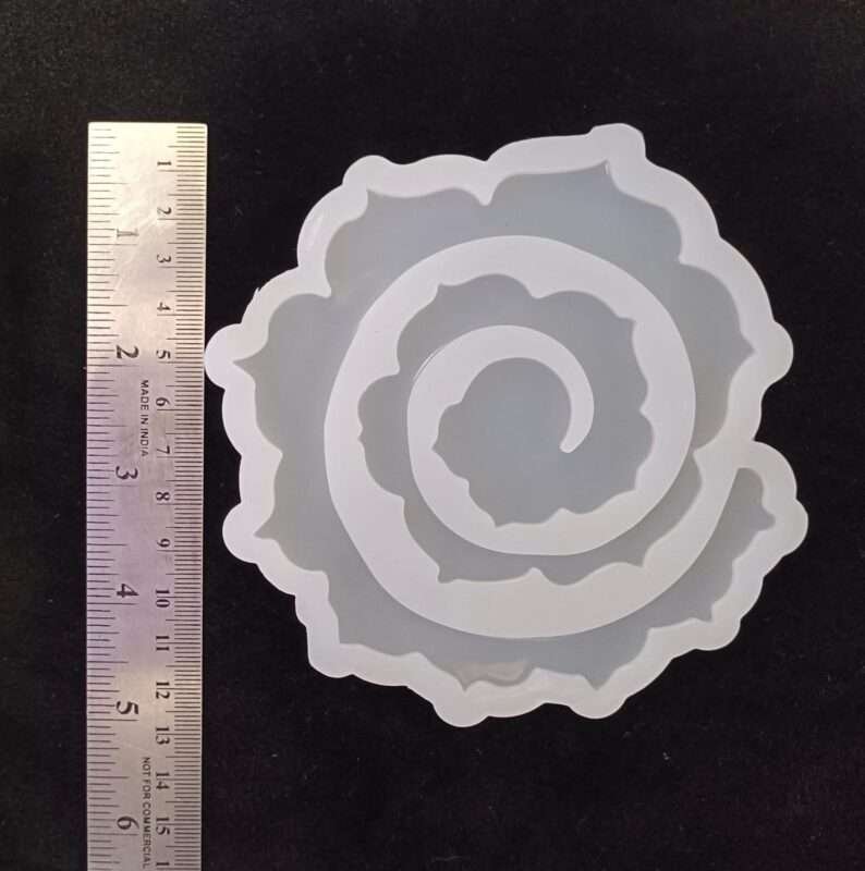 Spiral Small Flower Silicone Molds for Resin Art & DIY Crafts
