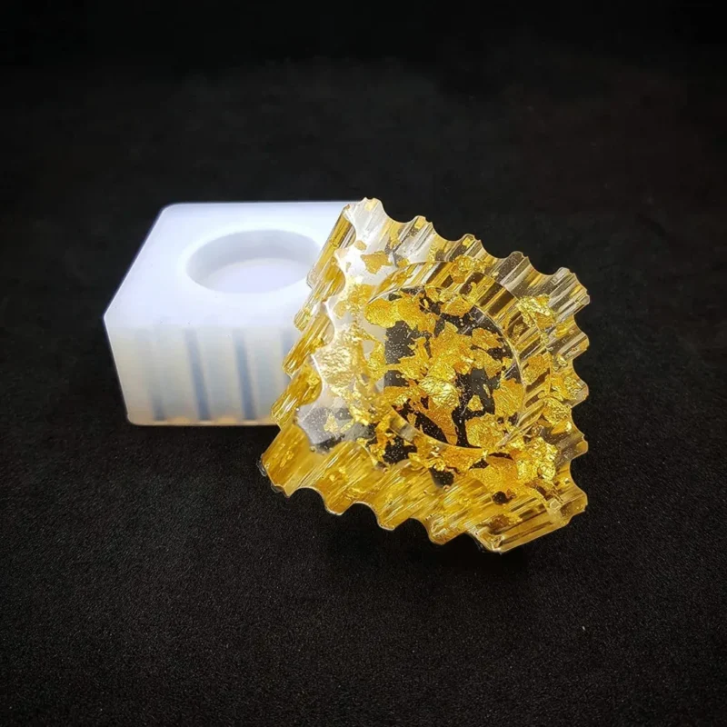 Square T-Light Silicone Resin Mold for Resin Art