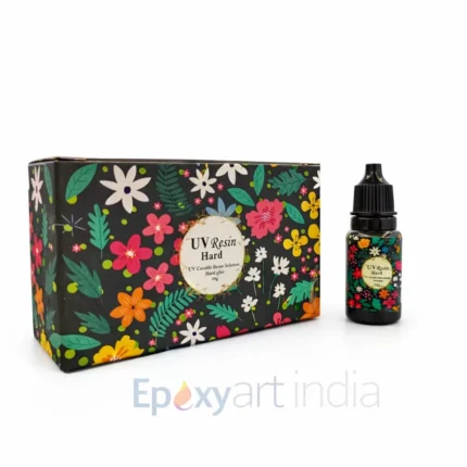 10gm Flora UV Resin Hard Glue for Resin Art, Crystal Clear UV Curing Resin