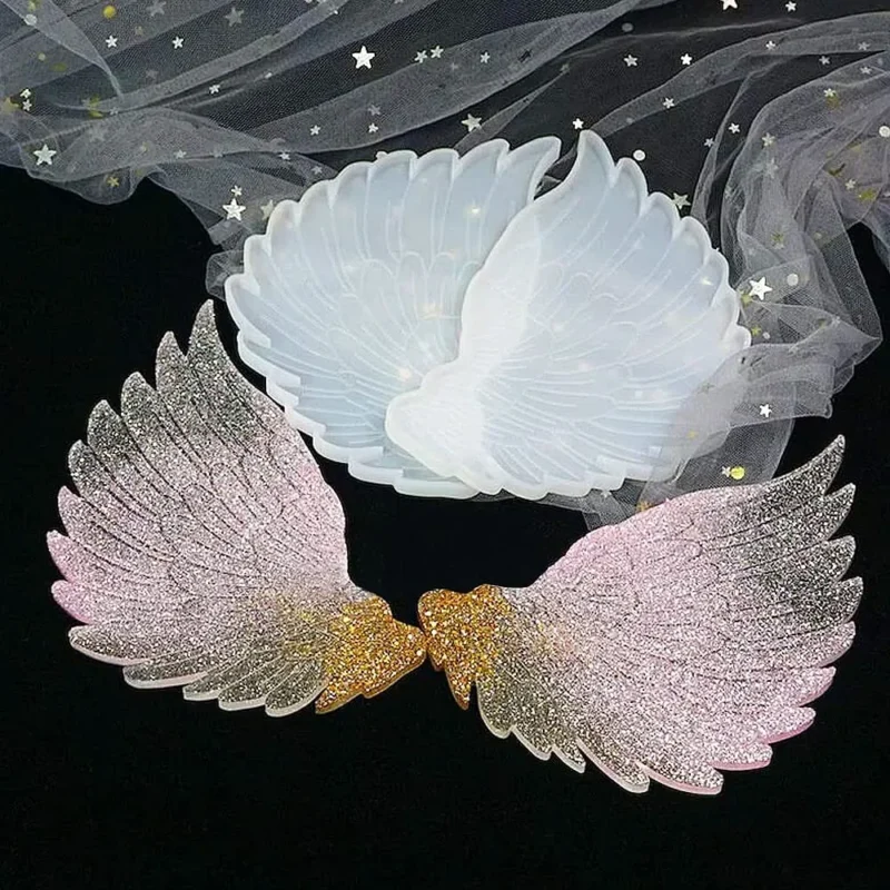 Angel Wings Silicone Molds – 1 Pair for Resin Art