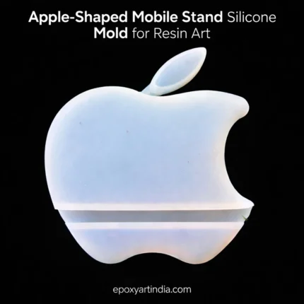 Apple-Shaped Mobile Stand Silicone Mold for Resin Art