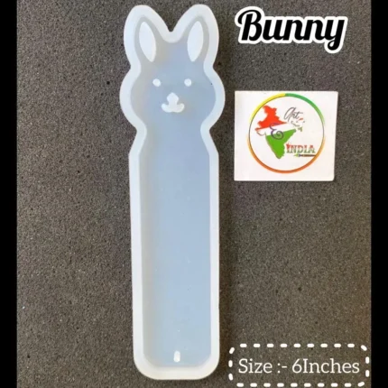 Bunny Bookmark Silicone Mold for Resin Art