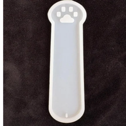 Cat Paw Bookmark Resin Mold – 6 Inches Silicone Mold for Resin Art