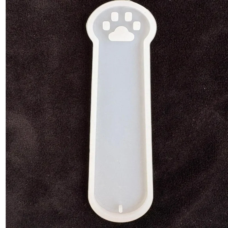 Cat Paw Bookmark Resin Mold – 6 Inches Silicone Mold for Resin Art
