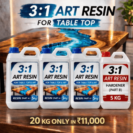 Art Resin 3:1 Ratio – 20kg Crystal Clear Epoxy Resin for art