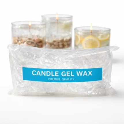 Transparent Gel Wax for Candle Making | Clear Gel Candle Wax for DIY Decorative Candles | Candle Making Supplies India