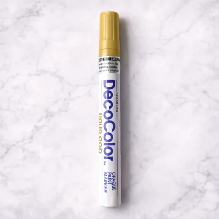 Gold Deco Metallic Marker for Resin Art | Paint Pen for Coasters, Trays & Geode Art | Resin Art Supplies India
