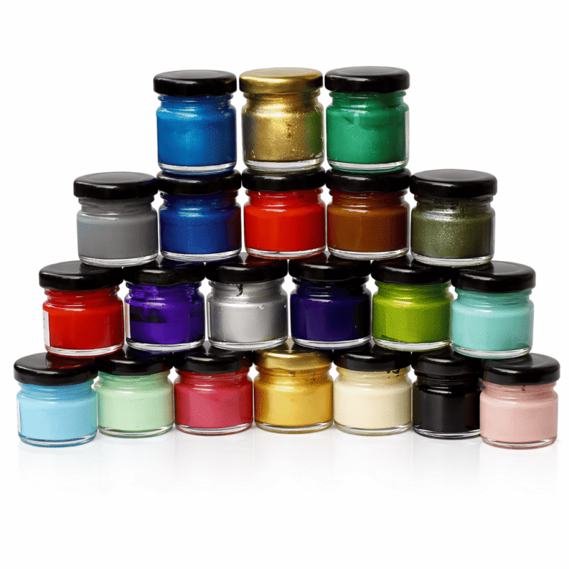 Resin Art Pigment Set of 22 – Professional Gel Color Collection for Epoxy Resin