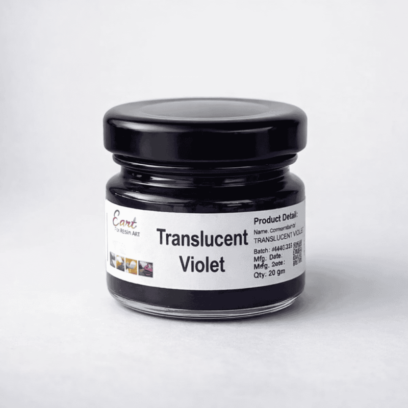 Translucent Violet Gel Pigment – Transparent Purple Tint for Resin Art