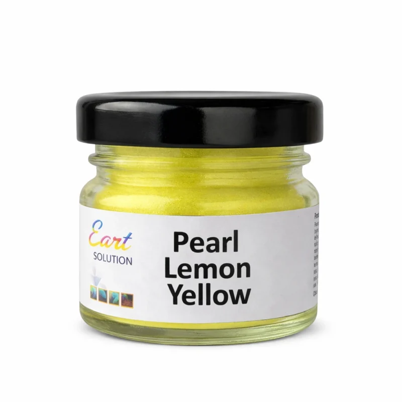 Pearl Lemon Yellow Pigment for Resin Art