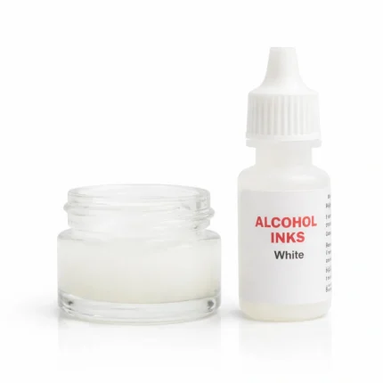 White Alcohol Ink for Resin Art